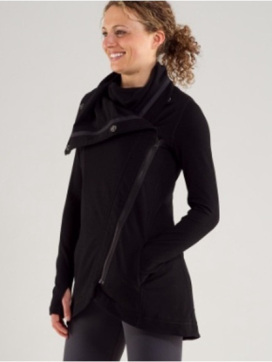 lululemon athletica Sweaters - Lululemon Method Wrap Zip Jacket